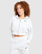 Phoenix Crop Full Zip Hoodie