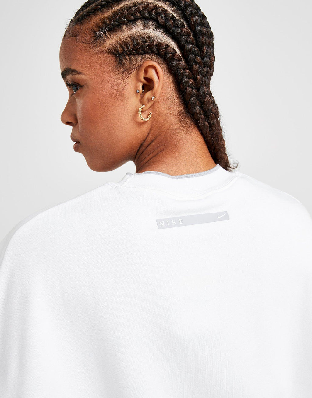 Graphic Swoosh Crew Sweatshirt