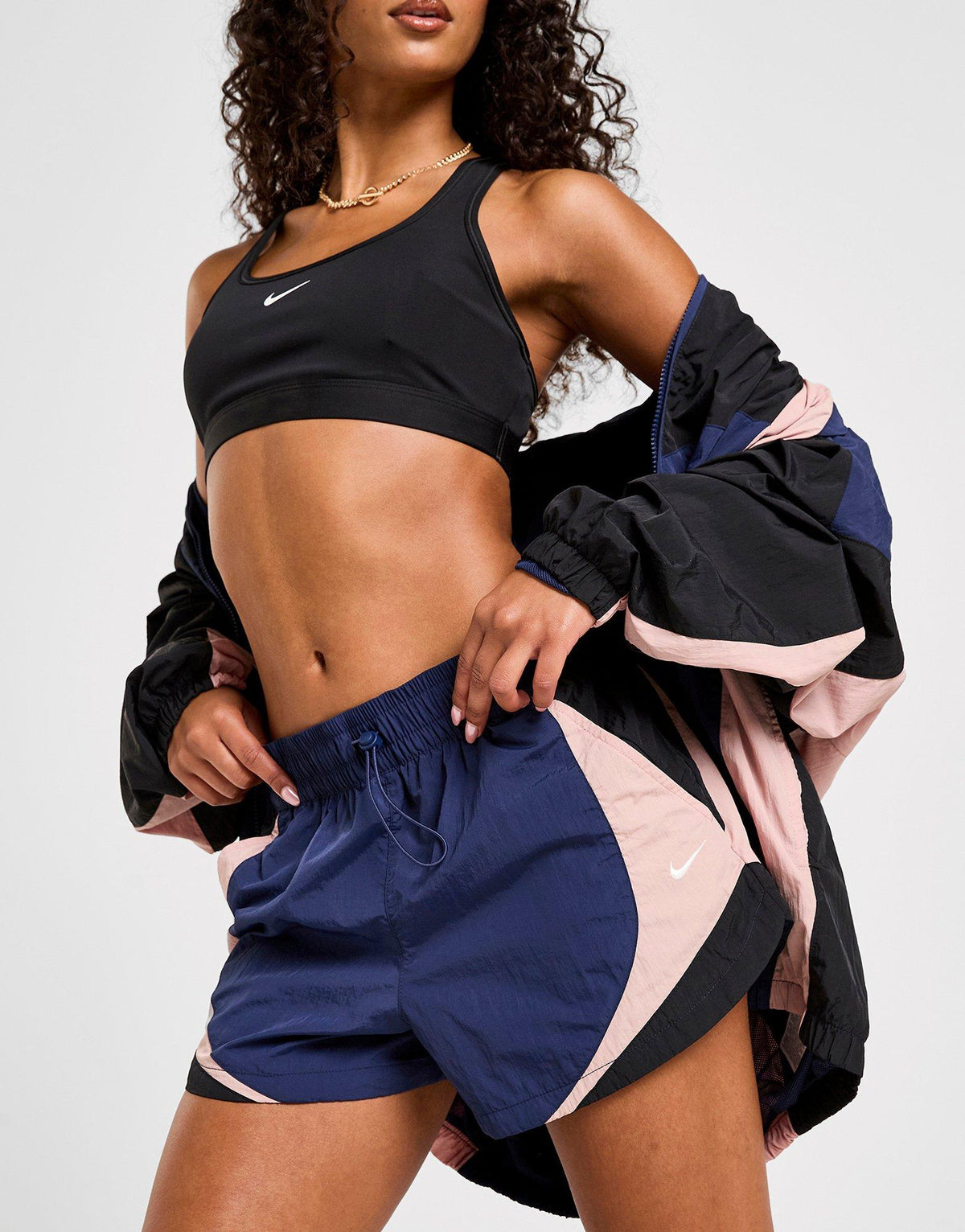 Colour Block 3" Track Shorts