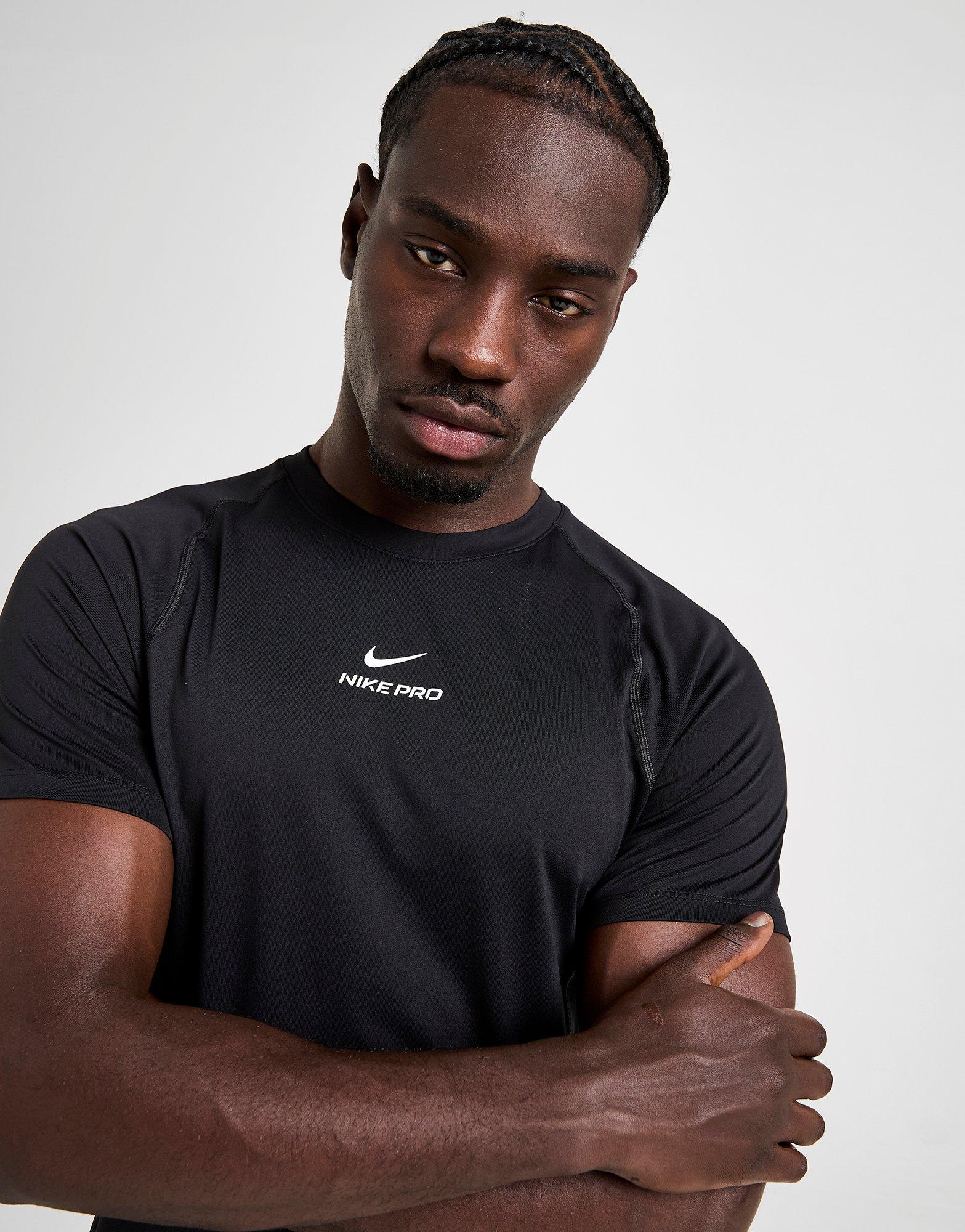 Black Nike Pro T-Shirt - JD Sports New Zealand