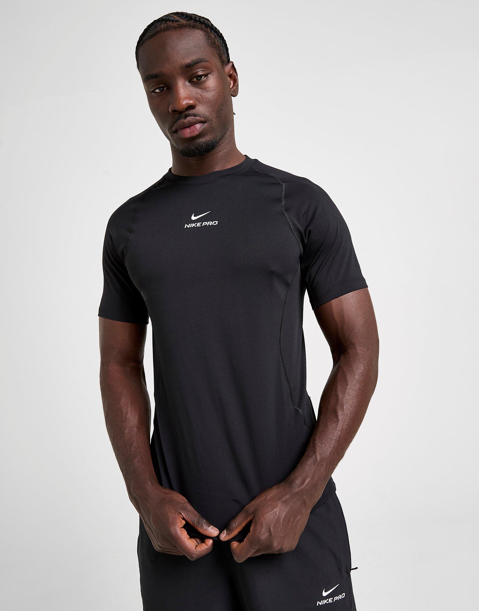 Black Nike Pro T-Shirt - JD Sports New Zealand