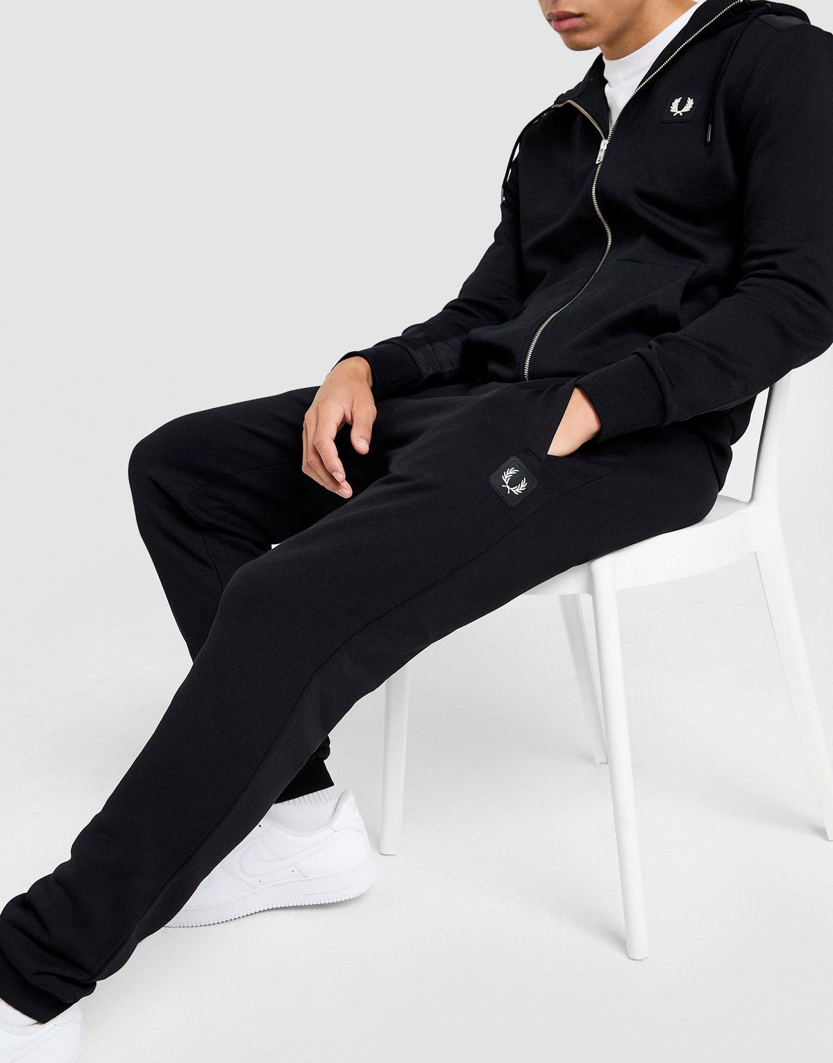 Badge Cuffed Joggers