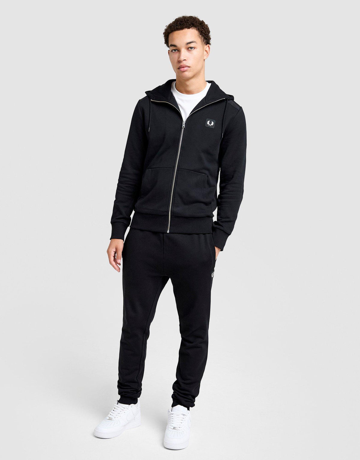 Badge Cuffed Joggers