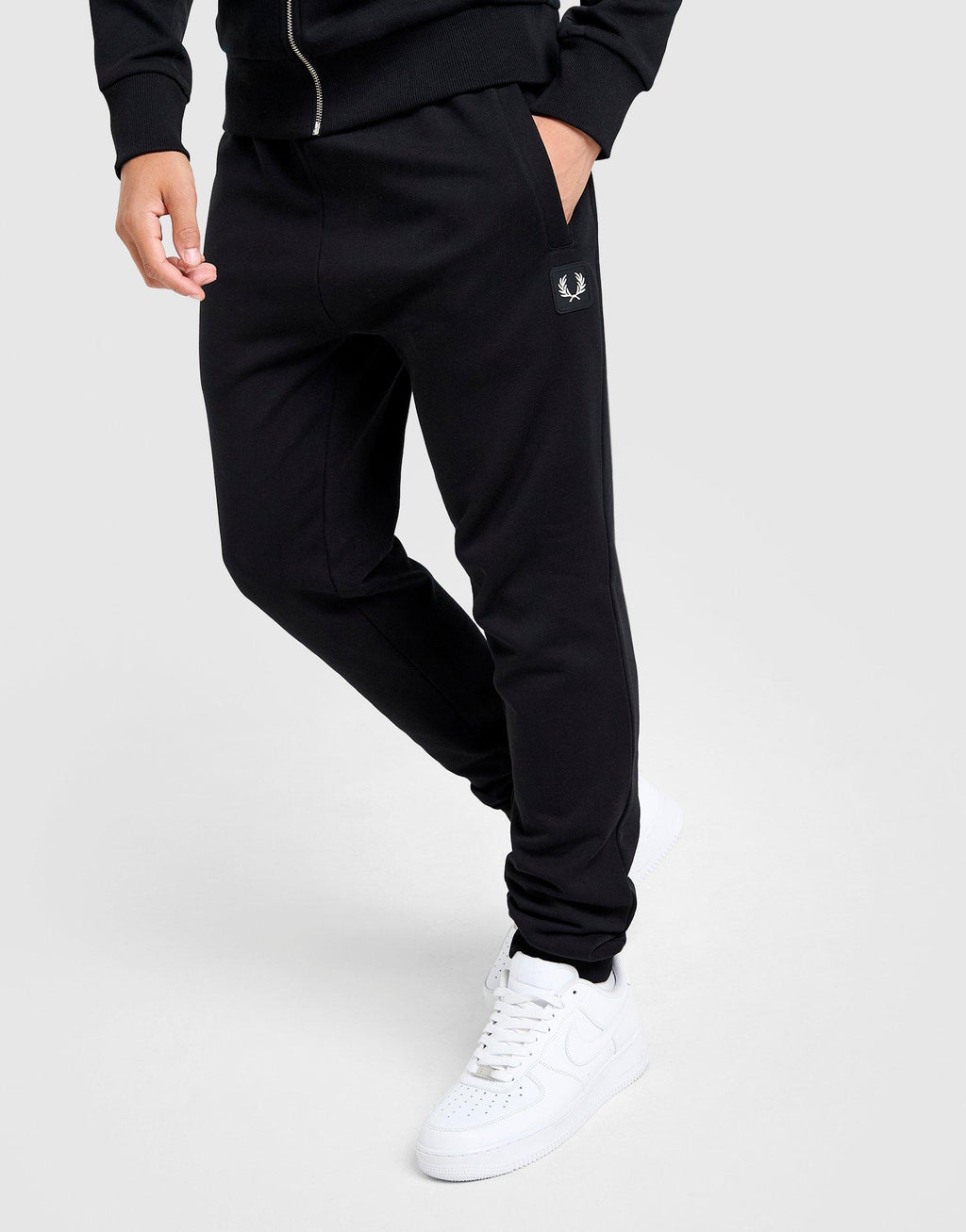 Badge Cuffed Joggers