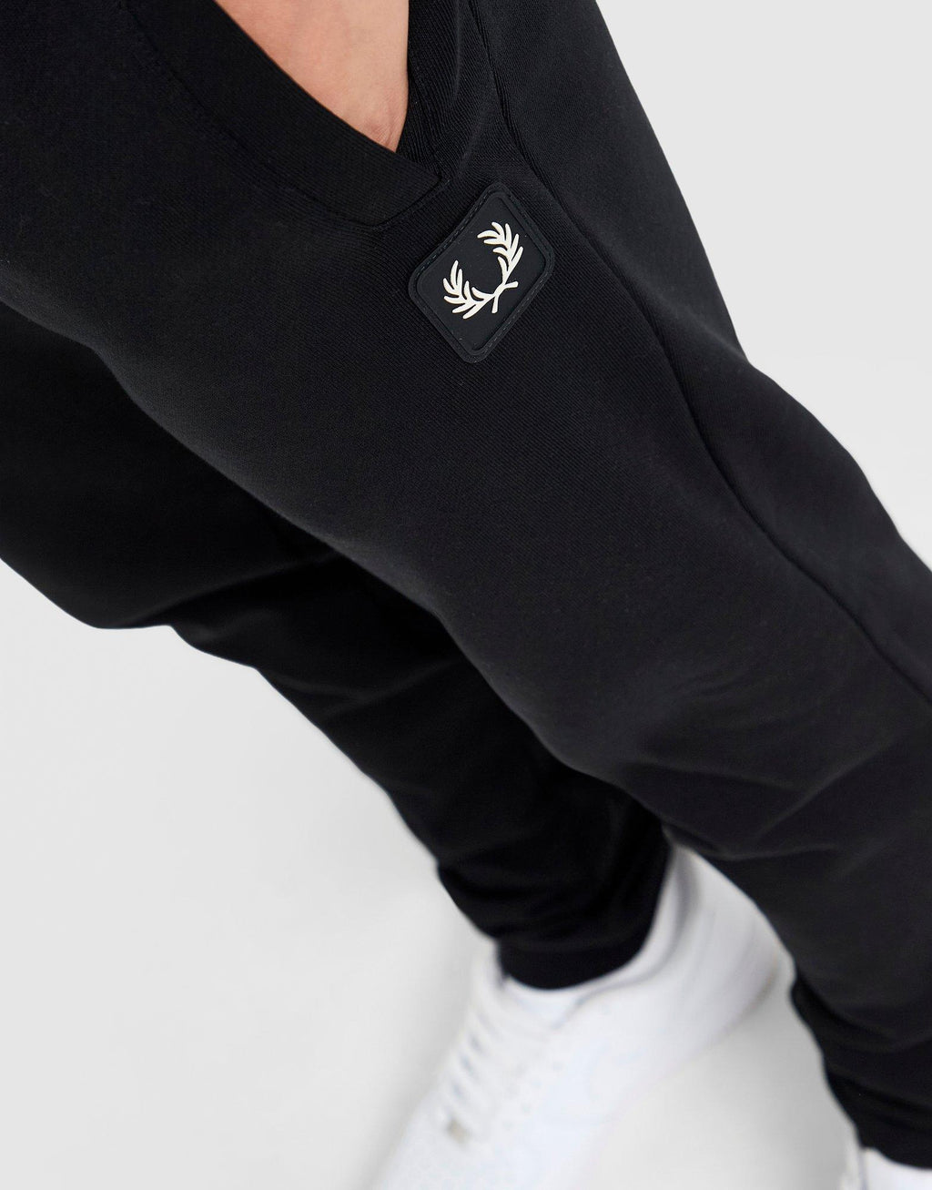 Badge Cuffed Joggers