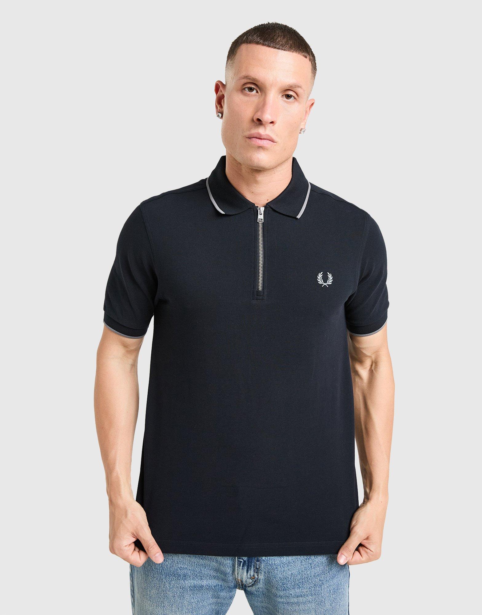 Zipped Polo Shirt