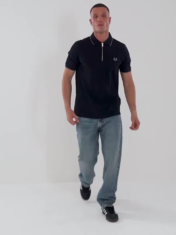 Zipped Polo Shirt