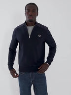 Badge 1/2 Zip Sweatshirt