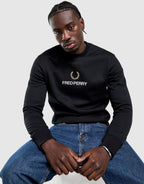 Stacked Logo Crew Sweatshirt
