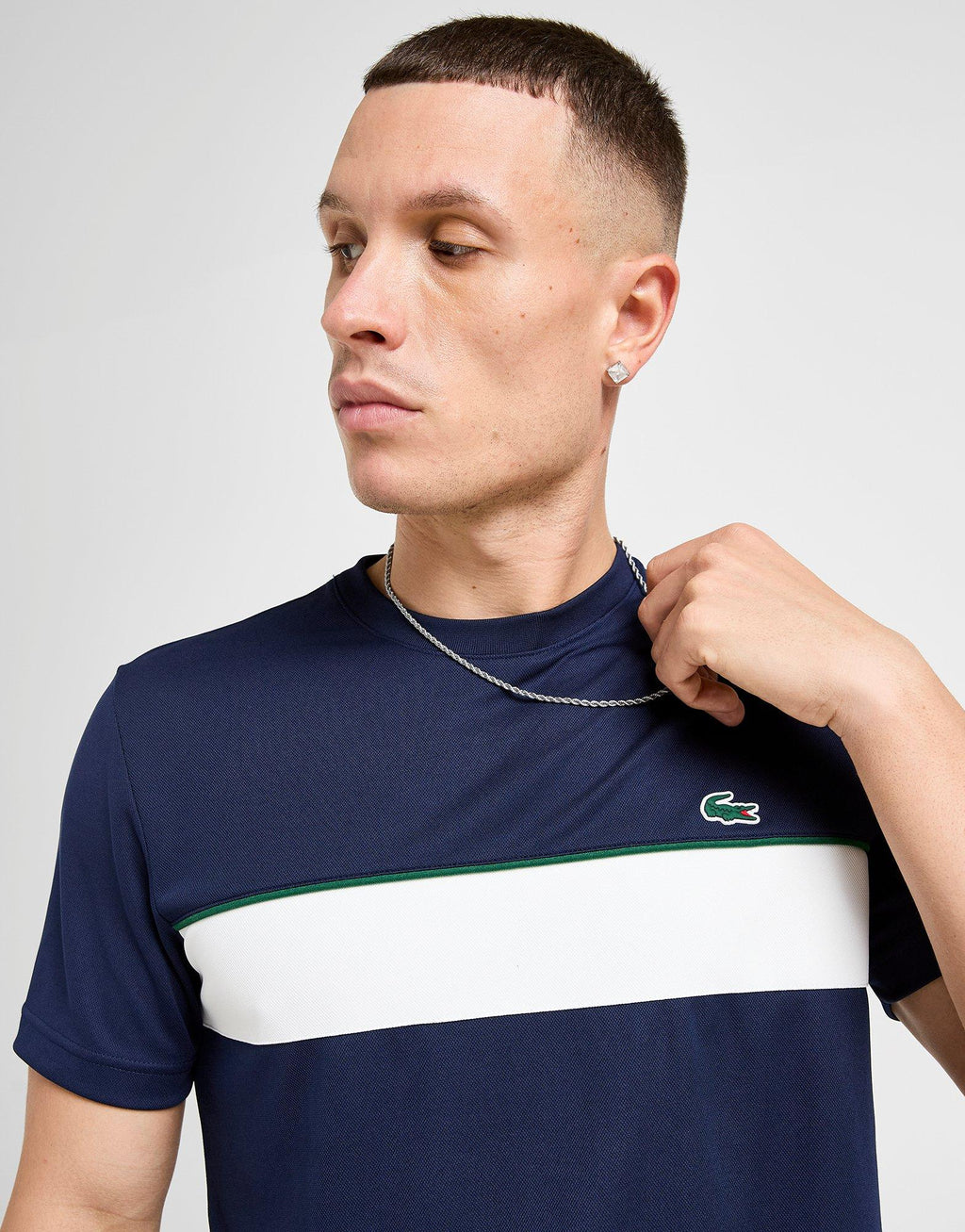 Reverse Croc Pique T-Shirt