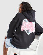 Girls' Heart Overhead Hoodie Junior