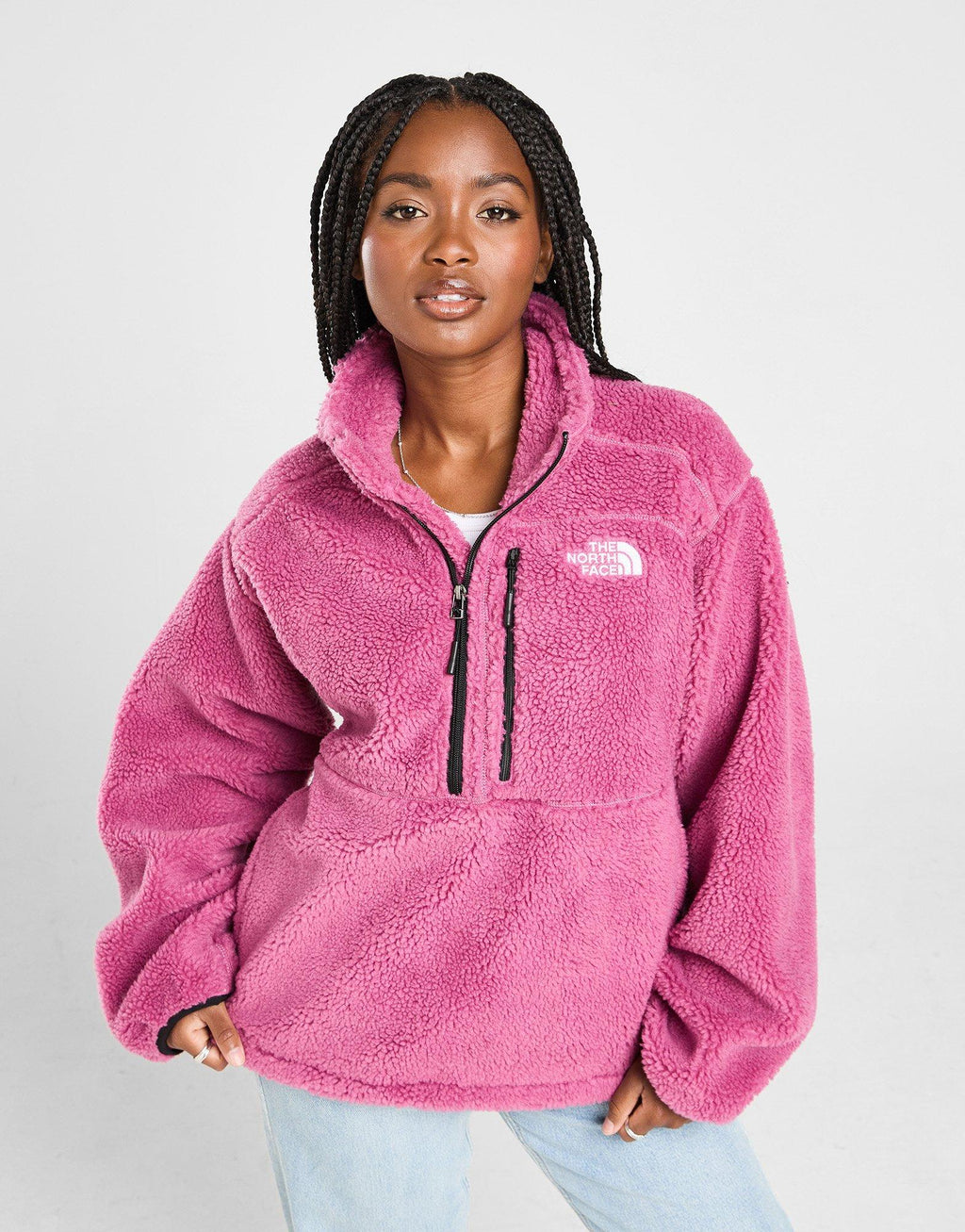 Hangita High Pile 1/4 Zip Top