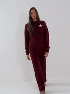 Trefoil Knit Sweatshirt