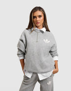 Trefoil Knit Sweatshirt