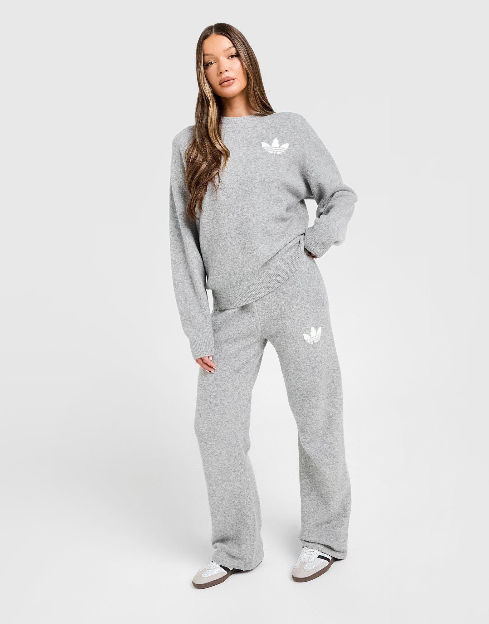 Trefoil Knit Track Pants