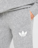 Trefoil Knit Track Pants