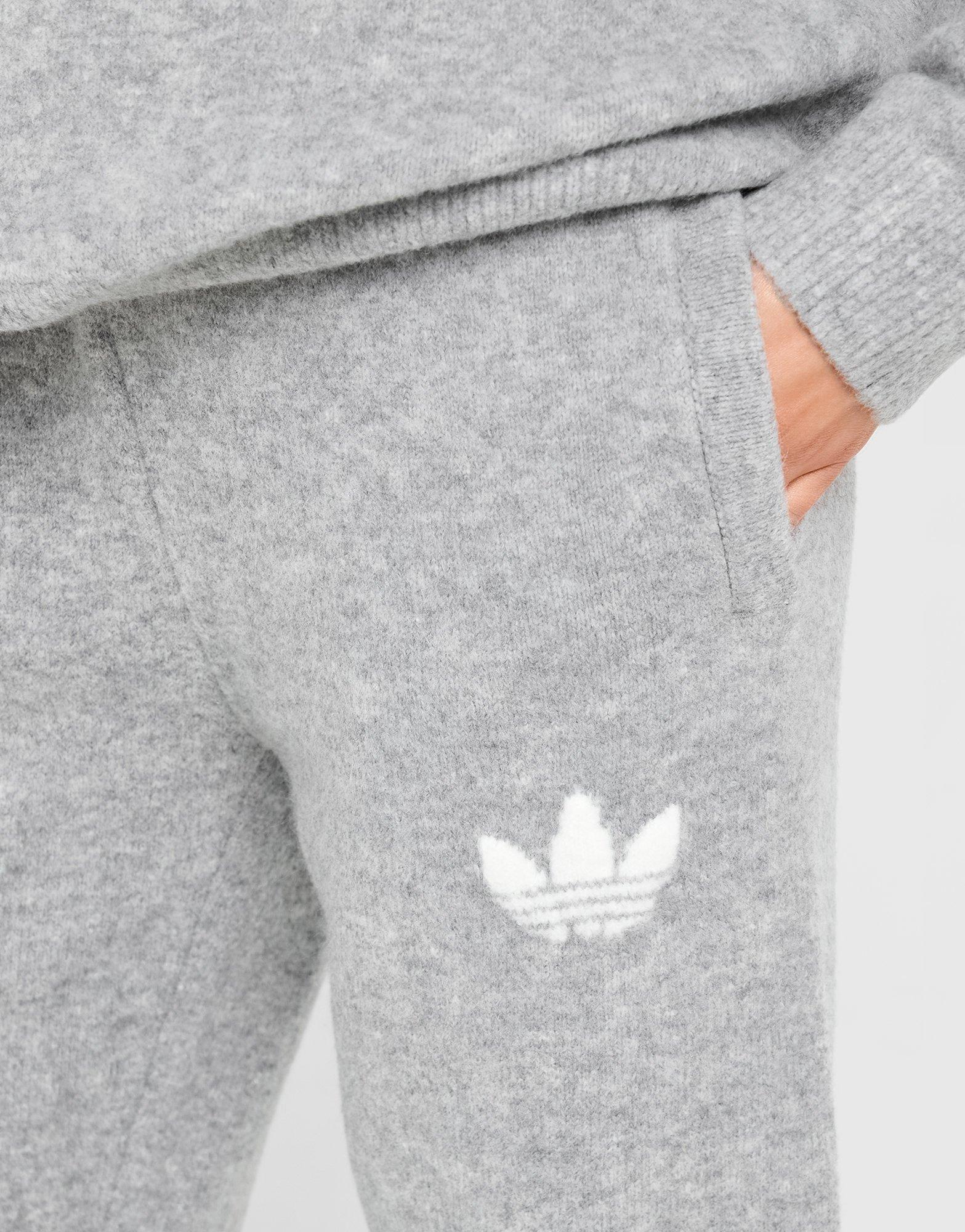 Trefoil Knit Track Pants