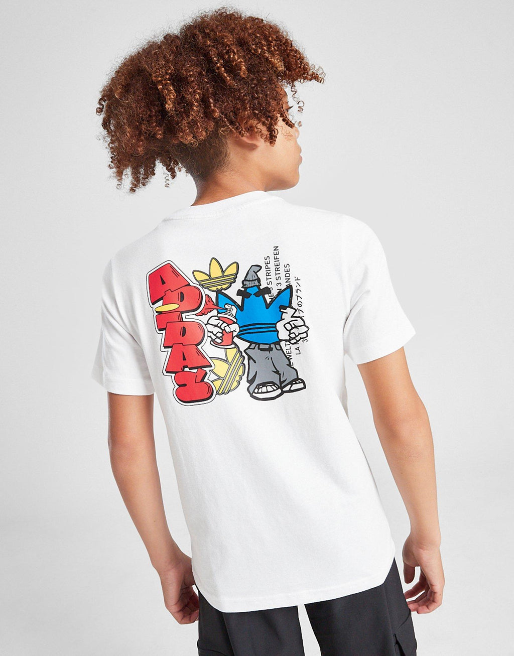 Spray Graphic T-Shirt Junior's