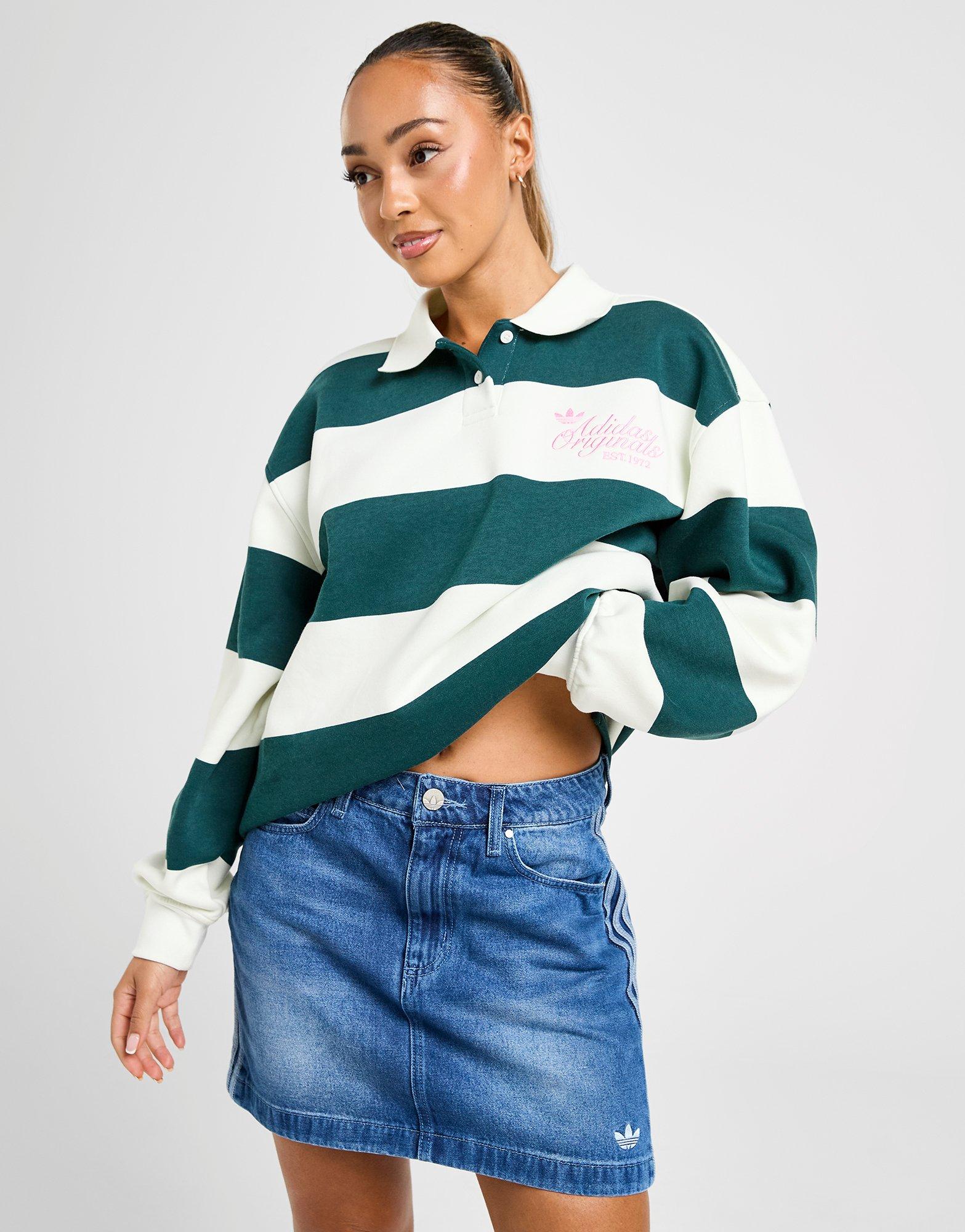 Stripe Rugby Sweatshirt