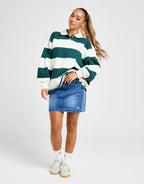 Stripe Rugby Sweatshirt