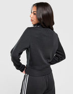 Firebird Knitted Crochet Track Top