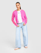 3-Stripes Knit Cardigan