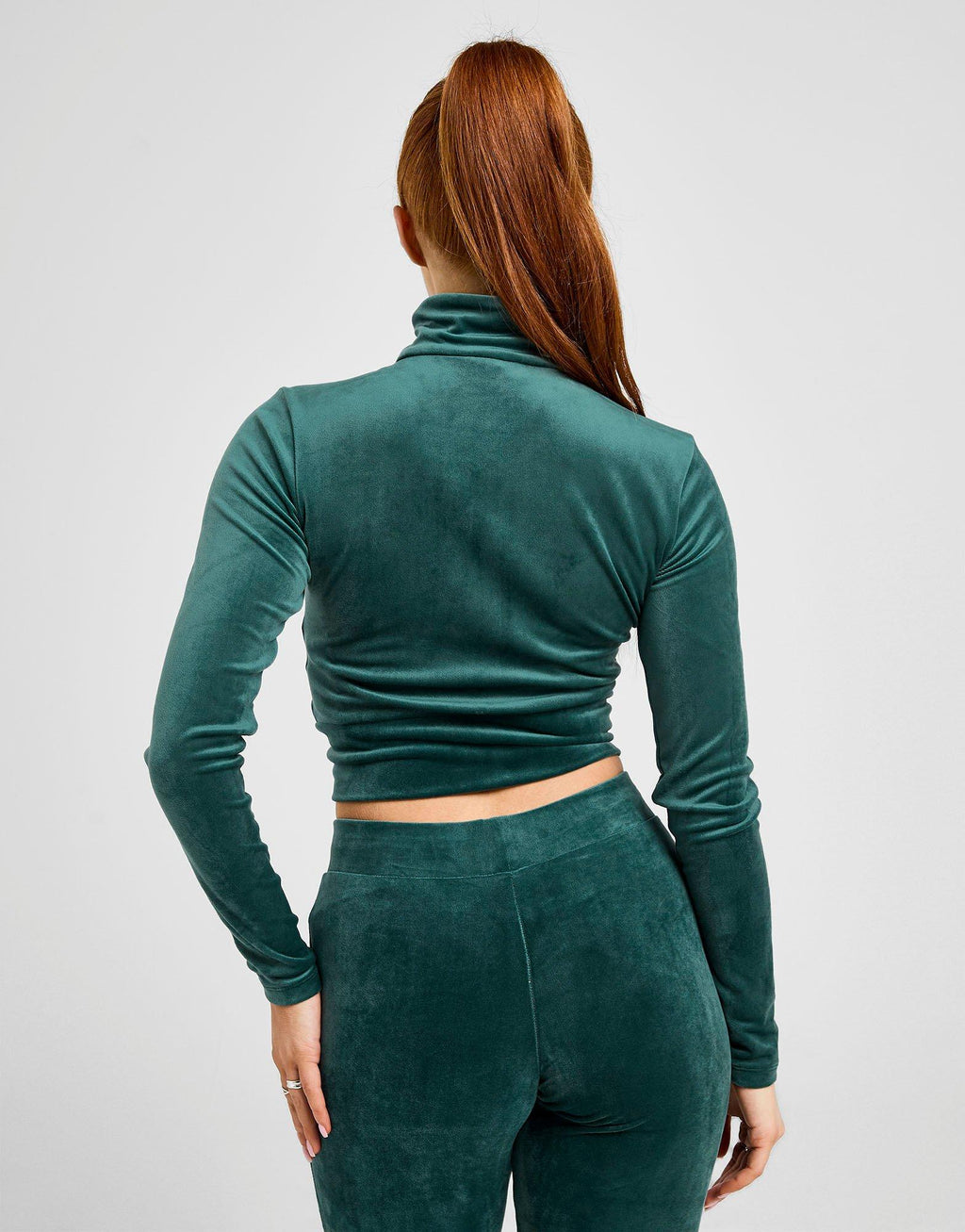 Essential Slim Velour Track Top