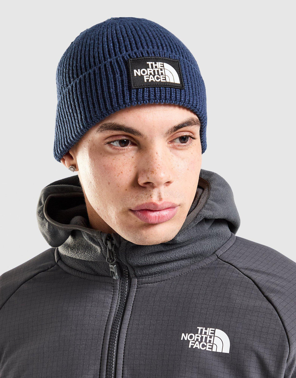 Logo Box Cuffed Beanie Hat
