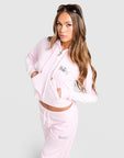 Angel Velour Diamante Hoodie