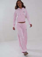 Angel Velour Diamante Hoodie