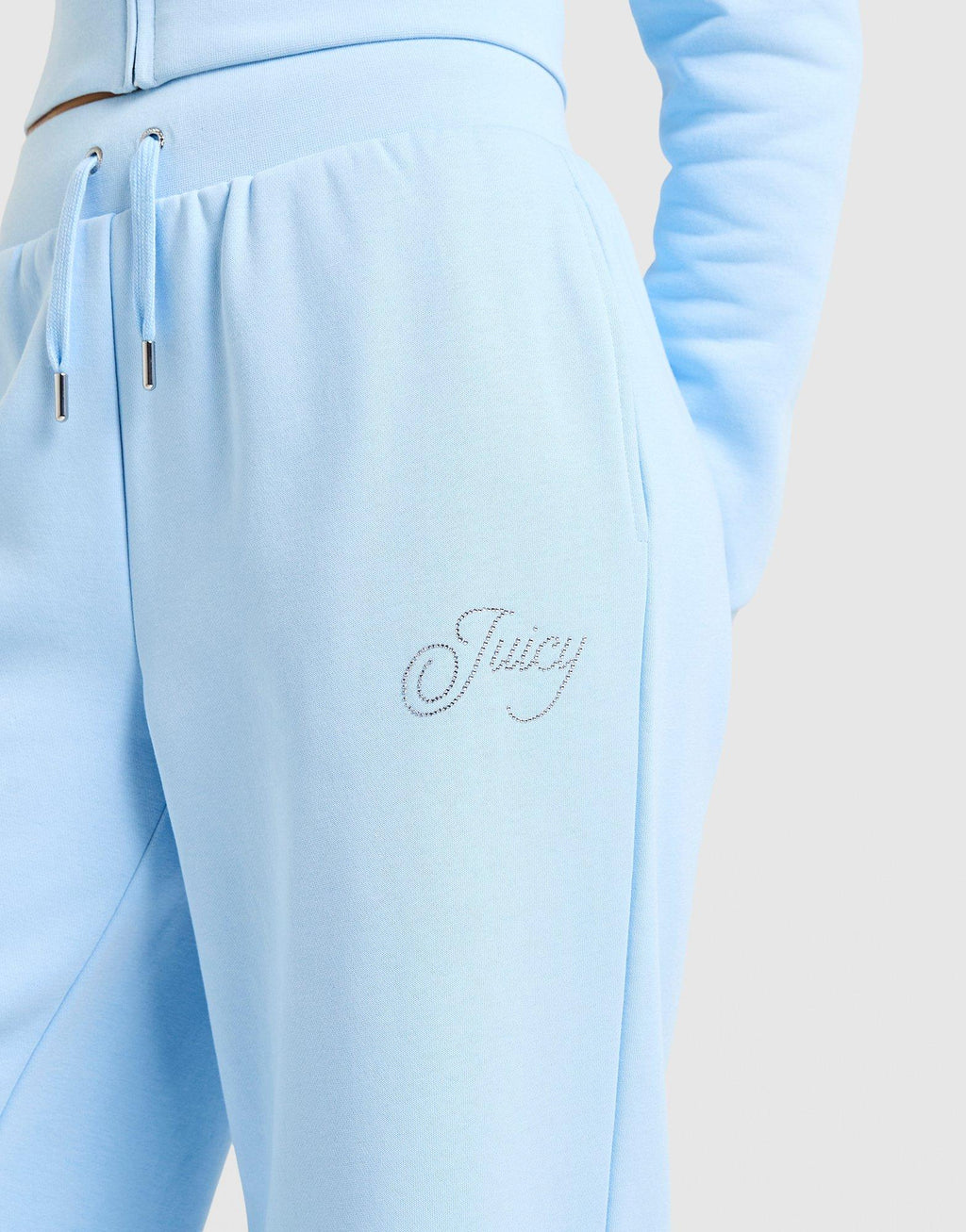 Script Fleece Track Pants