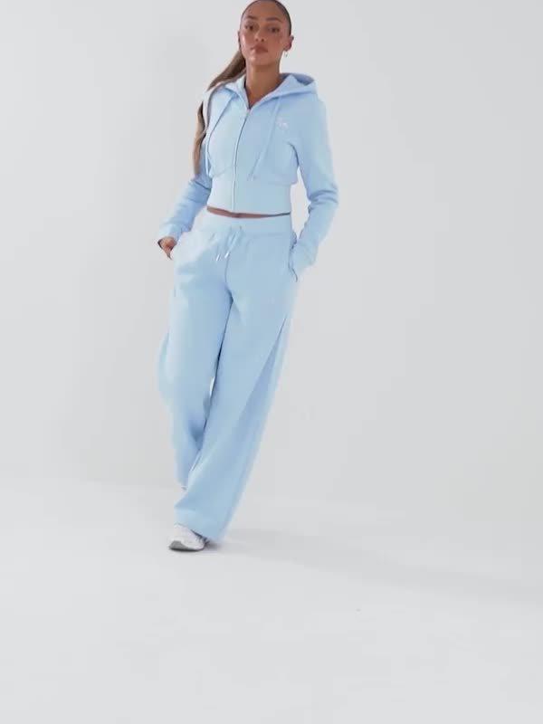Script Fleece Track Pants