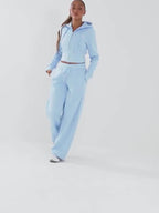 Script Fleece Track Pants