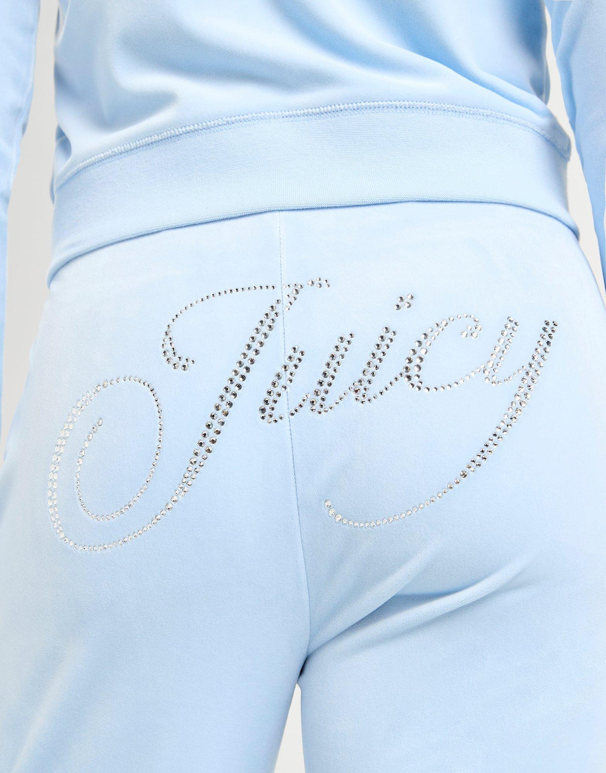 Script Velour Track Pants