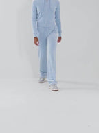 Script Velour Track Pants