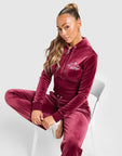 Crown Velour Corset Hoodie