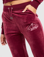 Crown Velour Track Pants