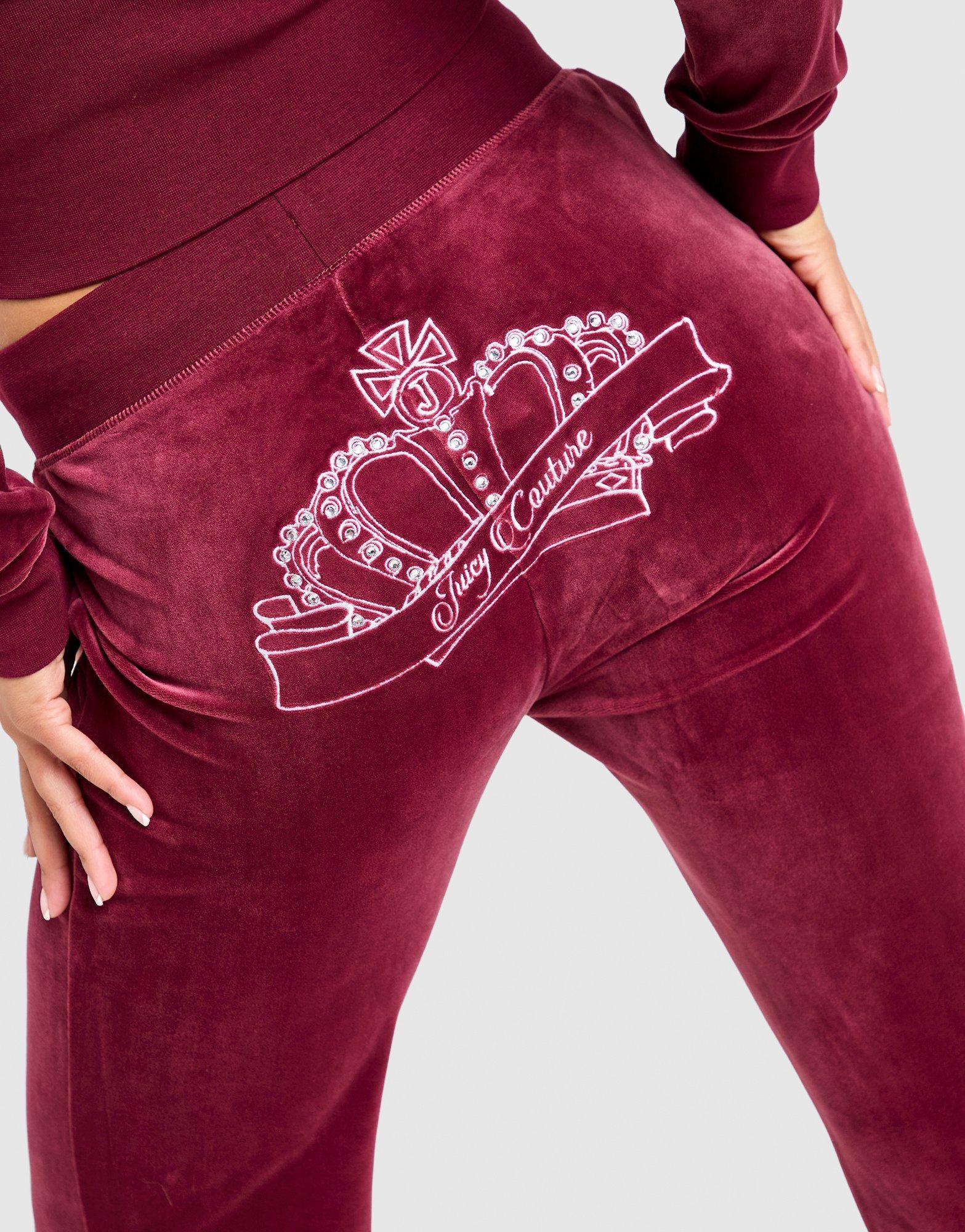 Crown Velour Track Pants