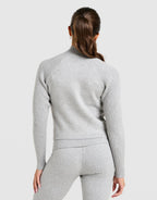 Knit Full Zip Track Top