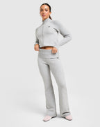 Knit Full Zip Track Top