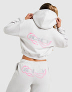 Y2K Diamante Fleece Hoodie