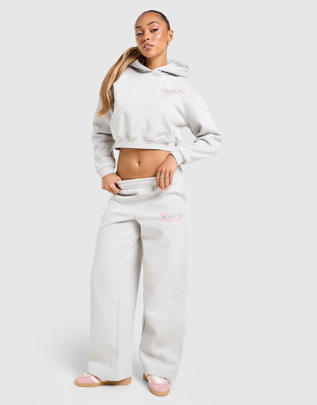 Y2K Diamante Fleece Hoodie