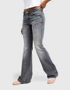 Y2K Denim Flared Jeans