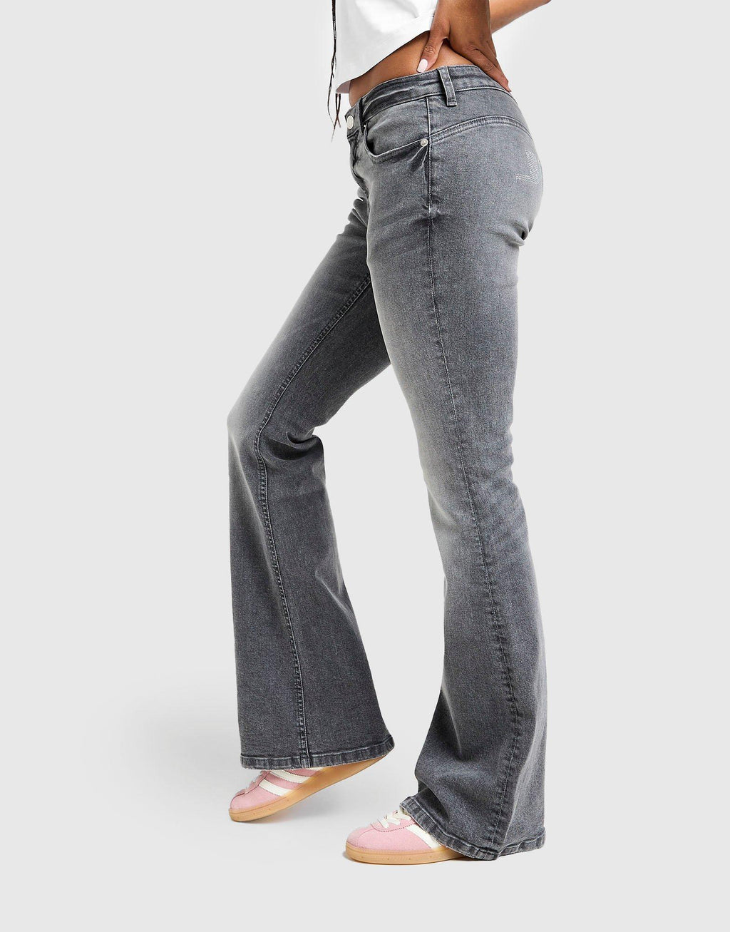 Y2K Denim Flared Jeans