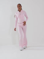 Diamante Fitted Full Zip Top
