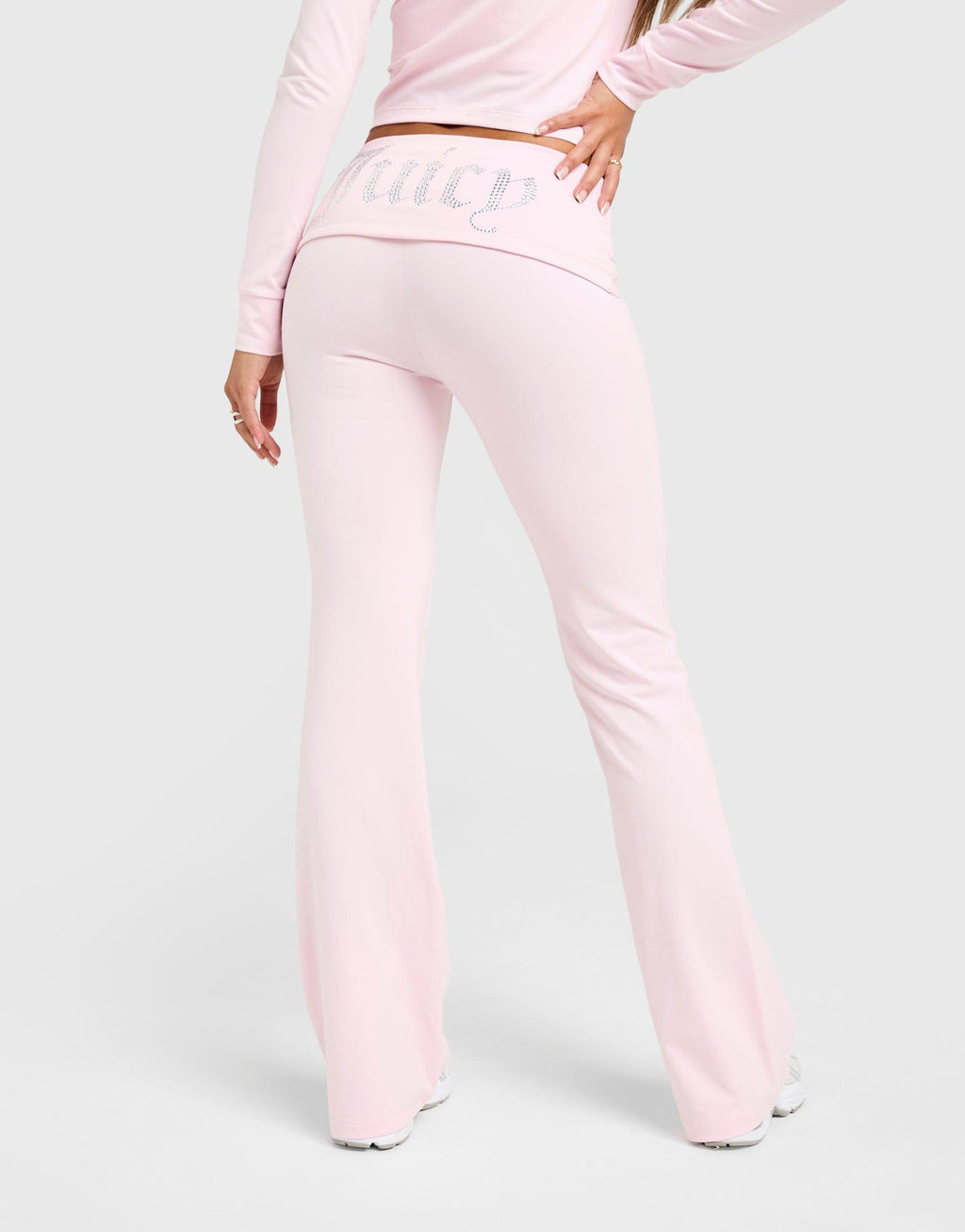Diamante Fold Down Pants