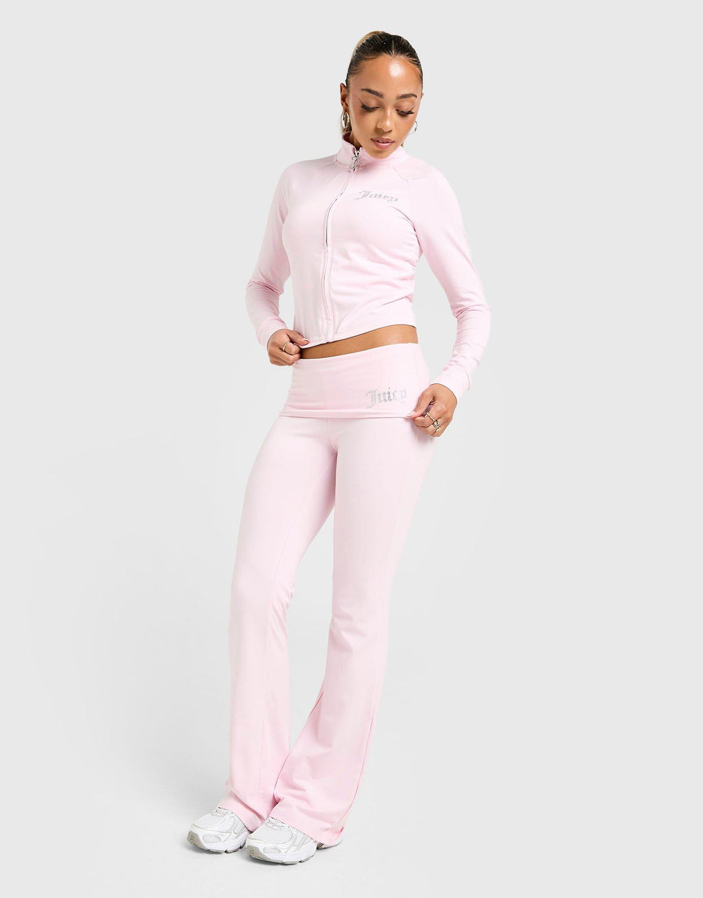 Diamante Fold Down Pants