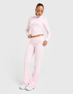 Diamante Fold Down Pants
