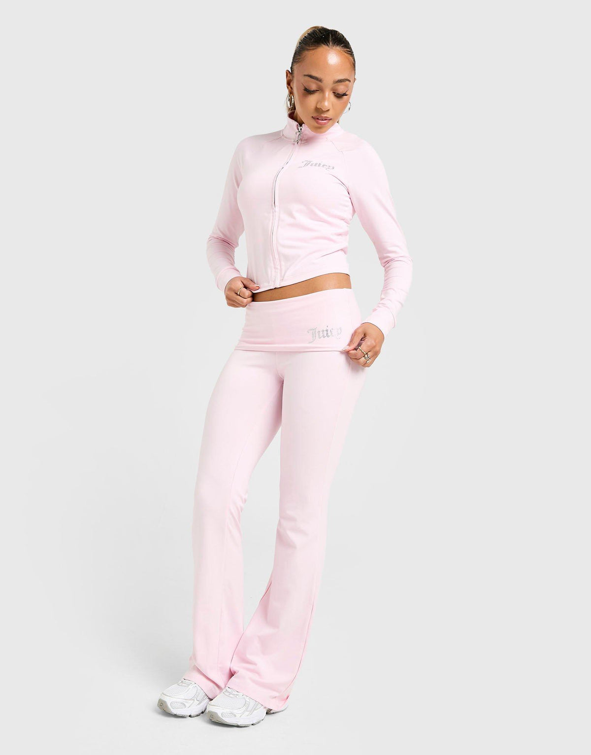 Diamante Fold Down Pants