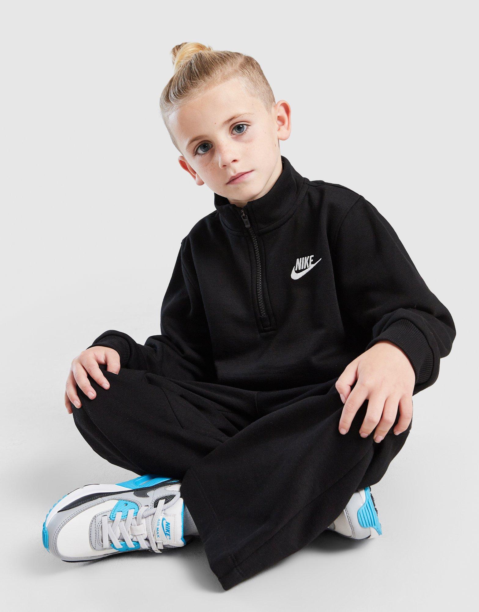 1/4 Zip Fleece Tracksuit Children